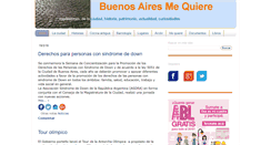 Desktop Screenshot of buenosairesmequiere.com